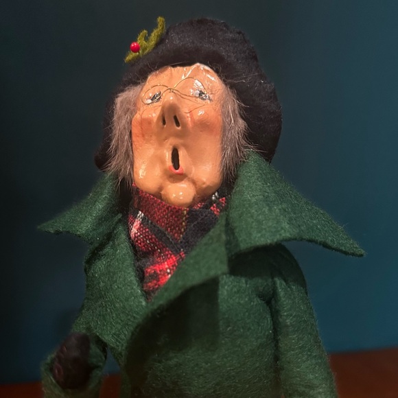 RARE - Vintage 1982 Signed BYERS' Choice Caroler - "THE CONDUCTOR" - Like New - Picture 2 of 13